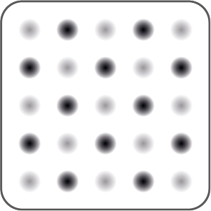 Twarz: Równomiernie